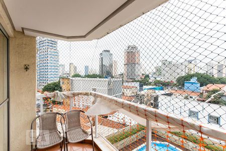 Varanda da Sala de apartamento à venda com 3 quartos, 78m² em Perdizes, São Paulo