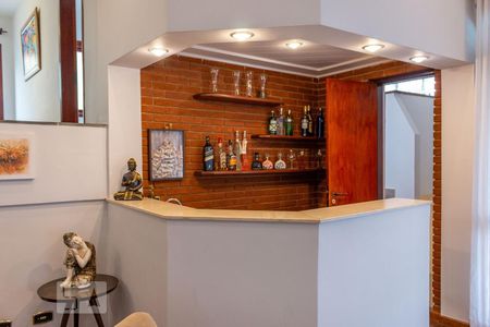 Bar da Sala de casa de condomínio à venda com 4 quartos, 620m² em Alphaville, Santana de Parnaíba