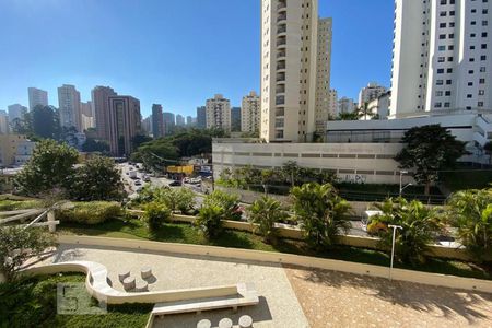 vista da Sacada de apartamento para alugar com 1 quarto, 40m² em Super Quadra Morumbi, São Paulo