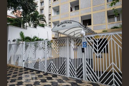 Apartamento para alugar com 57m², 1 quarto e sem vagaFachada e portaria