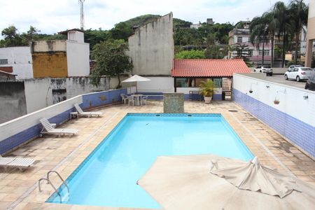Área comum - Piscina de apartamento para alugar com 2 quartos, 86m² em Freguesia (jacarepaguá), Rio de Janeiro