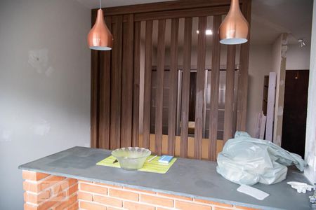Cozinha de kitnet/studio para alugar com 1 quarto, 25m² em Jardim Japão, São Paulo