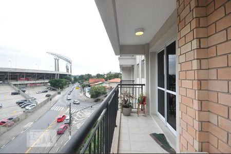 varanda de kitnet/studio para alugar com 1 quarto, 50m² em Jardim Leonor, São Paulo