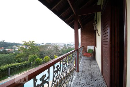 Sacada da Sala 1 de casa de condomínio à venda com 5 quartos, 600m² em Parque dos Príncipes, São Paulo