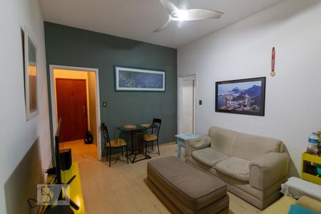 Sala de Apartamento com 2 quartos, 74m² Tijuca