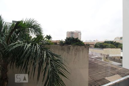 Vista da Varanda da Sala/Quarto  de kitnet/studio para alugar com 1 quarto, 26m² em Indianópolis, São Paulo