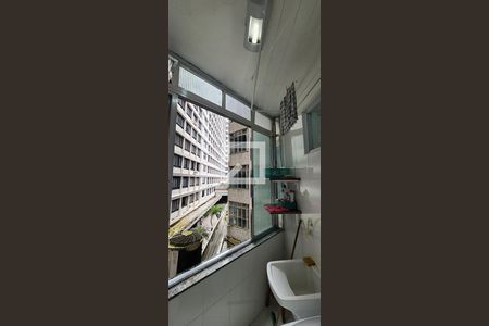 Studio para alugar com 35m², 1 quarto e 1 vagaDetalhe da area de serviço