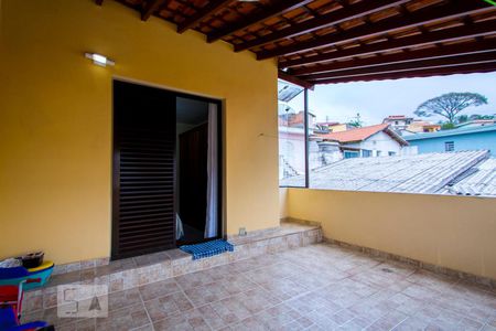 Varanda do Quarto 1 de casa à venda com 4 quartos, 180m² em Vila Junqueira, Santo André