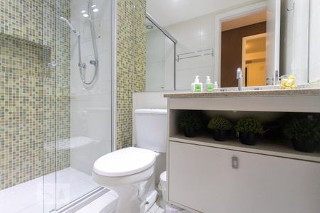 Apartamento à venda com 65m², 2 quartos e 1 vagaBanheiro Social