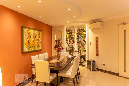 Sala de Estar de casa de condomínio para alugar com 3 quartos, 165m² em Vila Santo Estéfano, São Paulo
