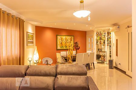 Sala de casa de condomínio para alugar com 3 quartos, 165m² em Vila Santo Estéfano, São Paulo