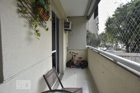 Varanda de apartamento à venda com 3 quartos, 69m² em Pechincha, Rio de Janeiro