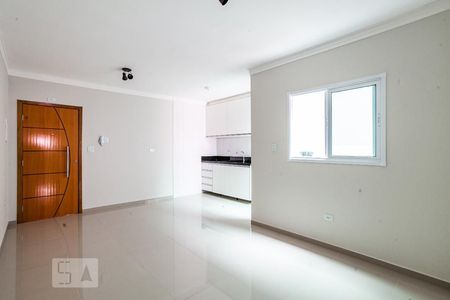 Sala de apartamento para alugar com 3 quartos, 80m² em Vila Pires, Santo André