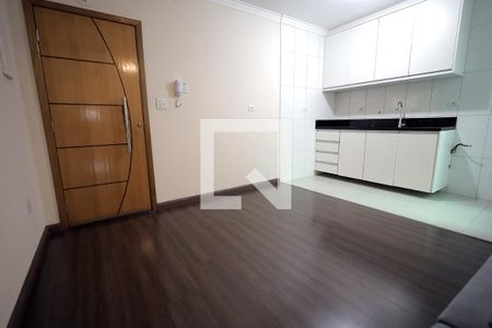 Sala de apartamento para alugar com 3 quartos, 80m² em Vila Pires, Santo André