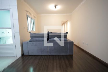 Sala de apartamento para alugar com 3 quartos, 80m² em Vila Pires, Santo André