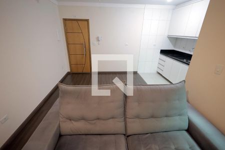 Sala de apartamento para alugar com 3 quartos, 80m² em Vila Pires, Santo André