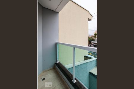 Varanda da Suíte de apartamento para alugar com 3 quartos, 80m² em Vila Pires, Santo André