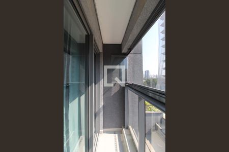 Studio para alugar com 24m², 1 quarto e sem vagaVaranda