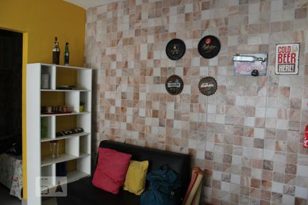 Sala/Cozinha de apartamento para alugar com 2 quartos, 60m² em Vila Matias, Santos