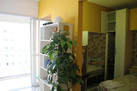 Detalhe Sala de apartamento para alugar com 2 quartos, 60m² em Vila Matias, Santos