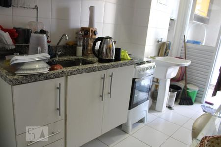 Sala/Cozinha de apartamento para alugar com 2 quartos, 60m² em Vila Matias, Santos