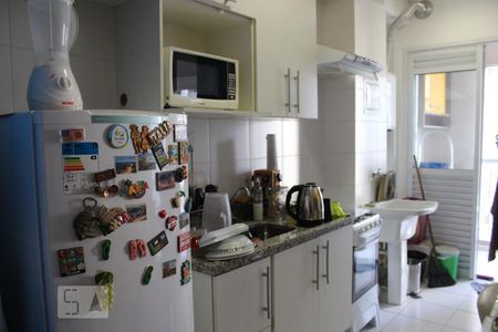 Sala/Cozinha de apartamento para alugar com 2 quartos, 60m² em Vila Matias, Santos
