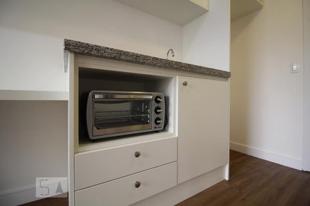 Studio à venda com 30m², 1 quarto e sem vagaCozinha