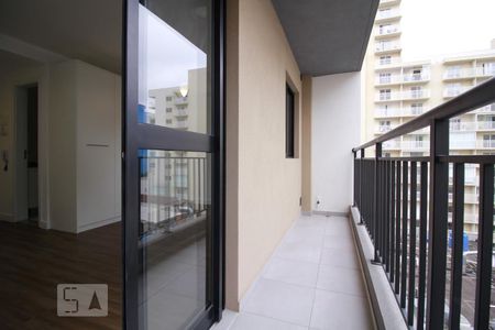Varanda da Sala de kitnet/studio à venda com 1 quarto, 30m² em Liberdade, São Paulo