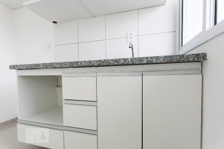 Studio - Cozinha de kitnet/studio para alugar com 1 quarto, 27m² em Brás, São Paulo