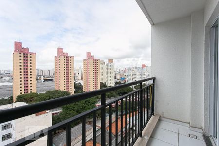 Studio para alugar com 27m², 1 quarto e sem vagaVaranda