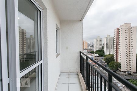 Varanda de kitnet/studio para alugar com 1 quarto, 27m² em Brás, São Paulo