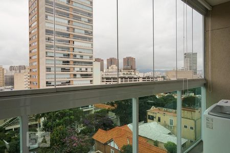 VarandVaranda de apartamento para alugar com 1 quarto, 35m² em Água Branca, São Paulo