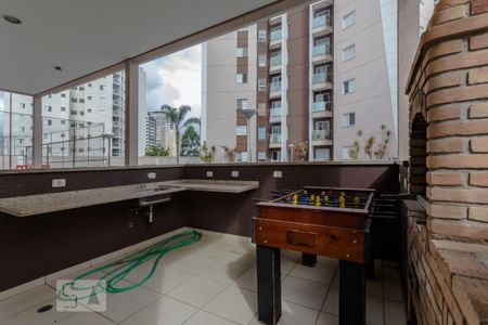 Área Comum - Churrasqueira de apartamento para alugar com 2 quartos, 58m² em Loteamento Mogilar, Mogi das Cruzes