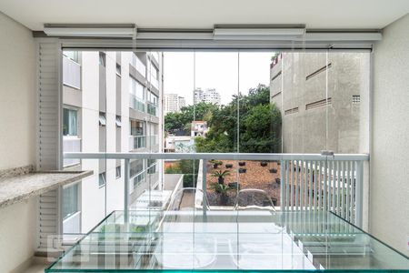 Varanda de kitnet/studio para alugar com 1 quarto, 30m² em Sumaré, São Paulo
