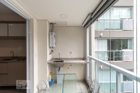 Studio para alugar com 31m², 1 quarto e 1 vagaVaranda