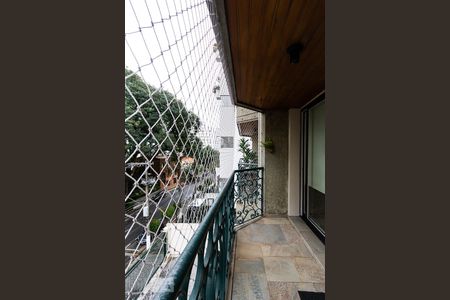 Varanda da Sala de apartamento à venda com 1 quarto, 52m² em Jardim Paulista, São Paulo