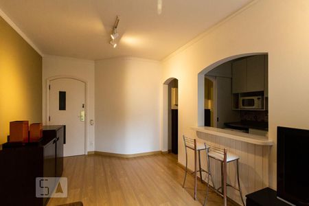 Sala de apartamento à venda com 1 quarto, 52m² em Jardim Paulista, São Paulo