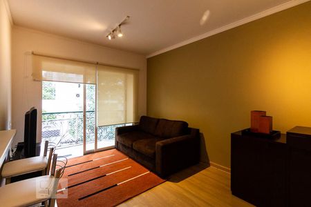 Sala de apartamento à venda com 1 quarto, 52m² em Jardim Paulista, São Paulo