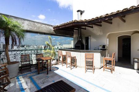 Apartamento à venda com 52m², 1 quarto e 1 vagaChurrasqueira