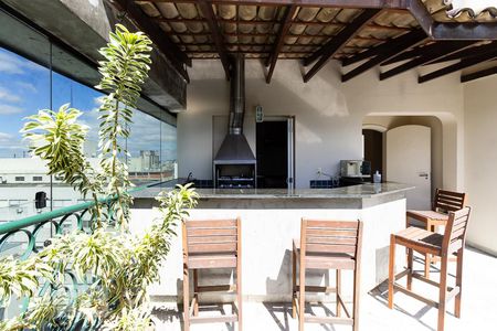 Apartamento à venda com 52m², 1 quarto e 1 vagaChurrasqueira