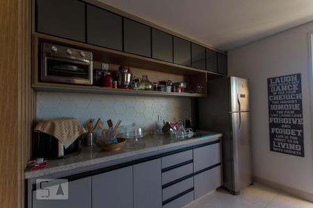 Cozinha de kitnet/studio para alugar com 1 quarto, 39m² em Jardim Goiás, Goiânia