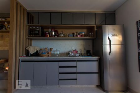 Cozinha de kitnet/studio para alugar com 1 quarto, 39m² em Jardim Goiás, Goiânia