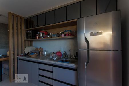 Cozinha de kitnet/studio para alugar com 1 quarto, 39m² em Jardim Goiás, Goiânia