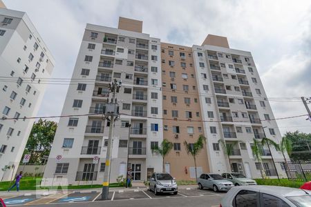 Apartamento à venda com 44m², 2 quartos e 1 vagaFachada do bloco