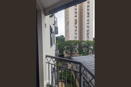 Varanda da Sala de apartamento à venda com 2 quartos, 60m² em Vila Olímpia, São Paulo