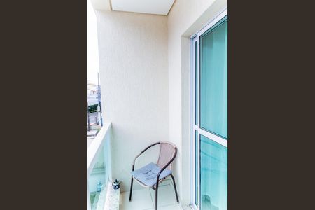 Varanda da Sala de apartamento à venda com 3 quartos, 136m² em Parque Oratório, Santo André