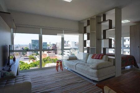 Studio para alugar com 47m², 1 quarto e 1 vagaSala