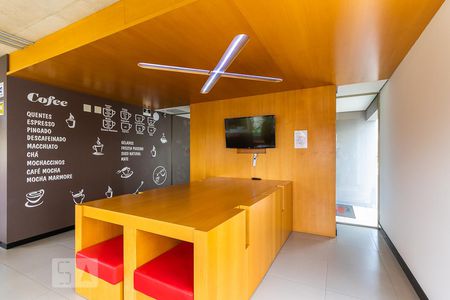 Studio para alugar com 70m², 1 quarto e 2 vagasÁrea comum - Espaço café