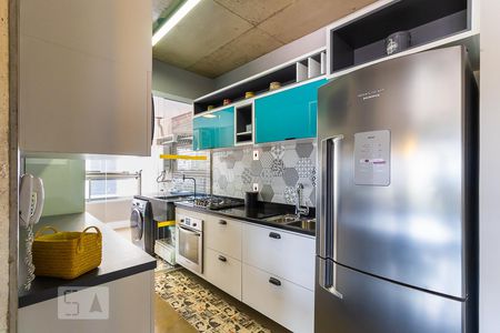 Studio para alugar com 70m², 1 quarto e 2 vagasCozinha