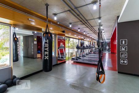 Studio para alugar com 70m², 1 quarto e 2 vagasÁrea comum - Academia